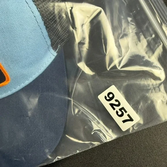 Grundens Advanced Grade Equipment Fishing Skeleton Trucker Hat Cap Blue Black - Picture 4 of 4